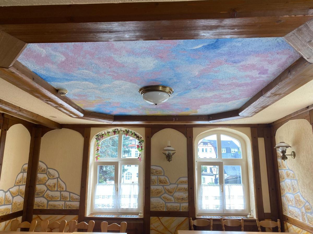 Pension Zur Wartburg Ольбернхау Экстерьер фото